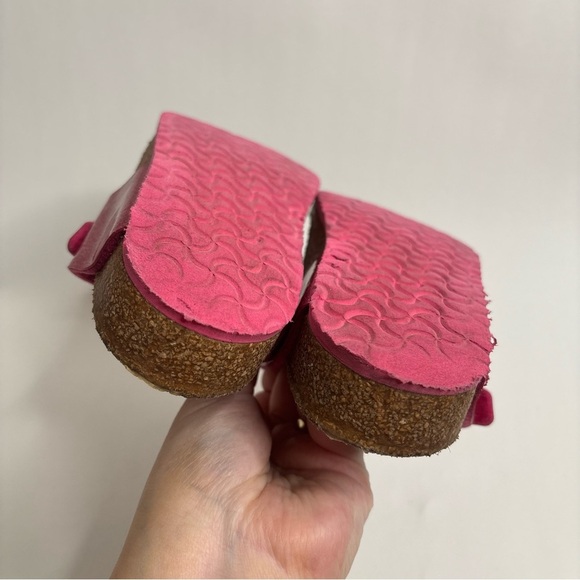 Birkenstock Gizeh Kids size 2 Sparkly Pink - Picture 4 of 7